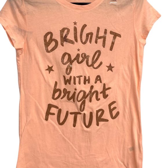 The Children Place youth girls top t-shirt orange size XL/TG.14 - Picture 3 of 6